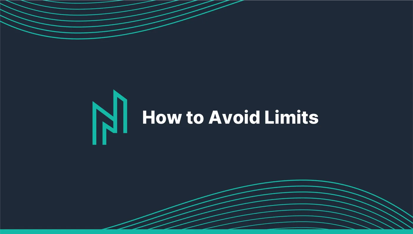 How to Avoid Limits