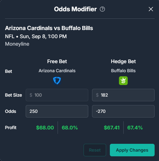 Promo Converter Odds Modifier